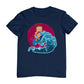 Betty Boop Surfing Big Wave Men's T-Shirt