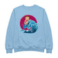 Betty Boop Surfing Big Wave Women's Sweatshirt