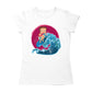 Betty Boop Surfing Big Wave Women's T-Shirt
