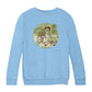 Betty Boop Surf Bunny California Kids Sweatshirt