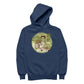 Betty Boop Surf Bunny California Men's Hooded Sweatshirt