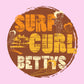 Betty Boop Surf Curls Beach Kids Sweatshirt