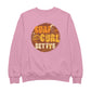 Betty Boop Surf Curls Beach Men's Sweatshirt