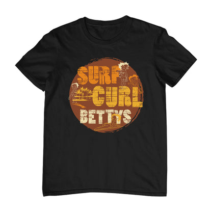 Betty Boop Surf Curls Beach Men's T-Shirt