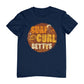 Betty Boop Surf Curls Beach Men's T-Shirt