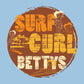 Betty Boop Surf Curls Beach Kids T-Shirt