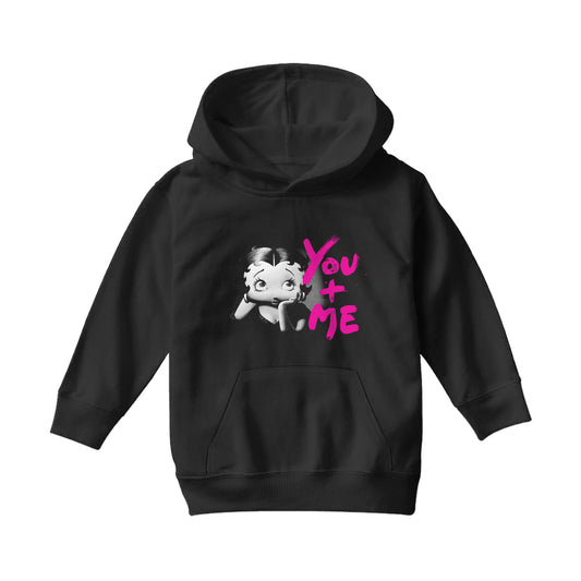 Betty Boop Doll You And Me Kids Hooded Sweatshirt