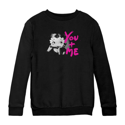 Betty Boop Doll You And Me Kids Sweatshirt