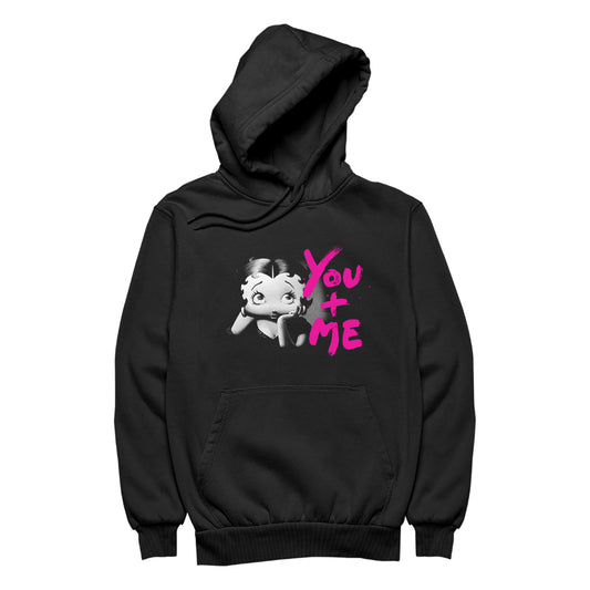 Betty Boop Doll You And Me Women's Hooded Sweatshirt