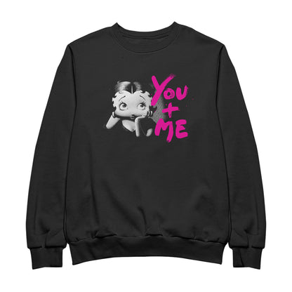 Betty Boop Doll You And Me Women's Sweatshirt