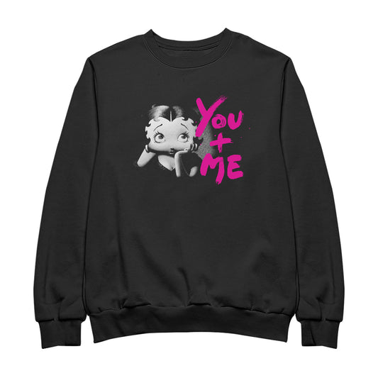 Betty Boop Doll You And Me Women's Sweatshirt