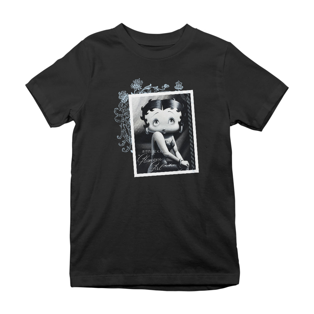 Betty Boop Portrait Glamour Girl Kids T-Shirt