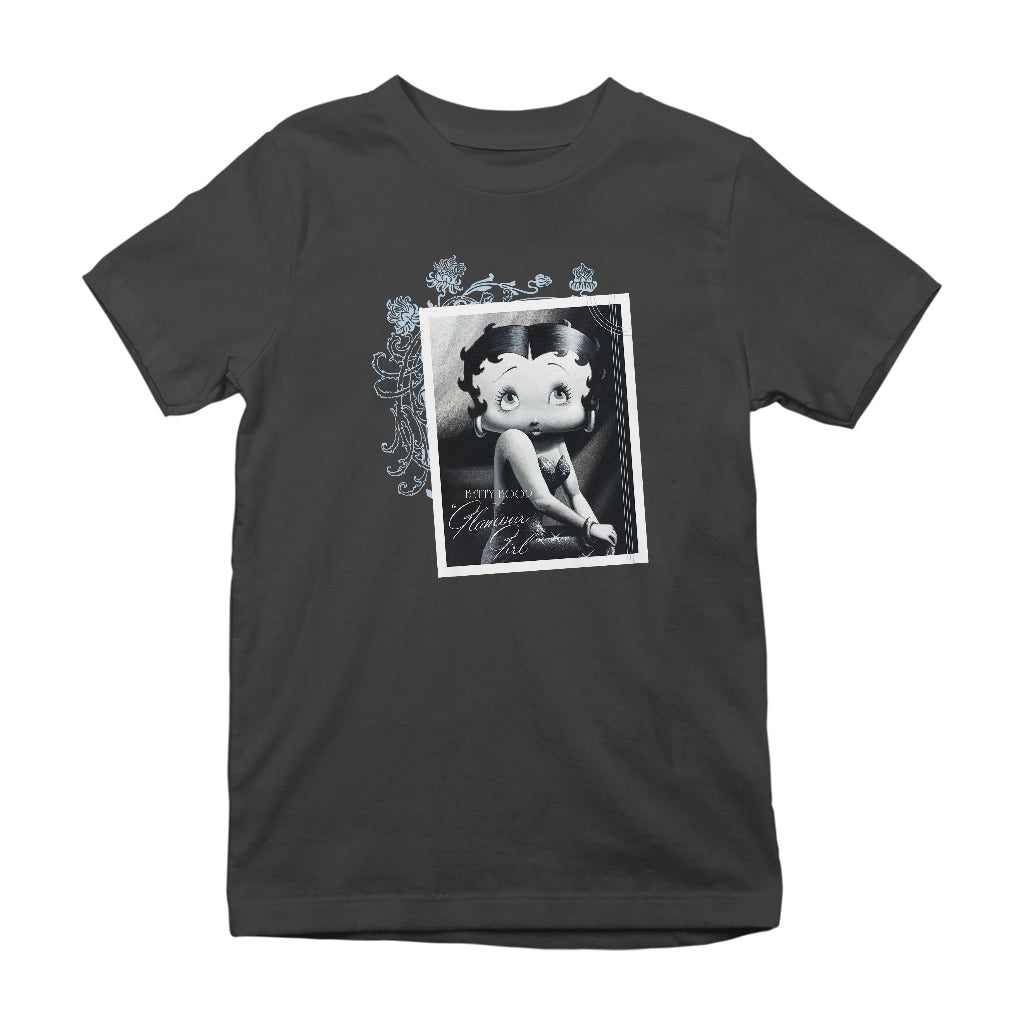 Betty Boop Portrait Glamour Girl Kids T-Shirt