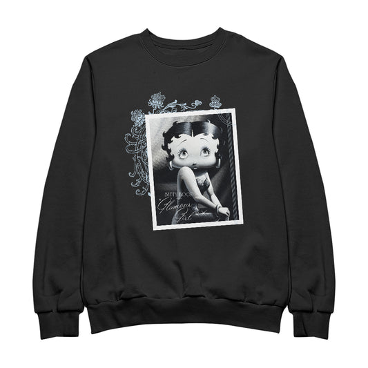 Betty Boop Portrait Glamour Girl Men's Sweatshirt