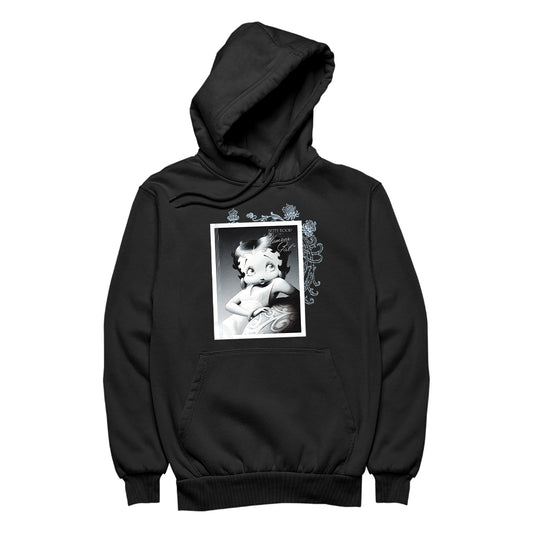 Betty Boop Pose Glamour Girl Men's Hooded Sweatshirt