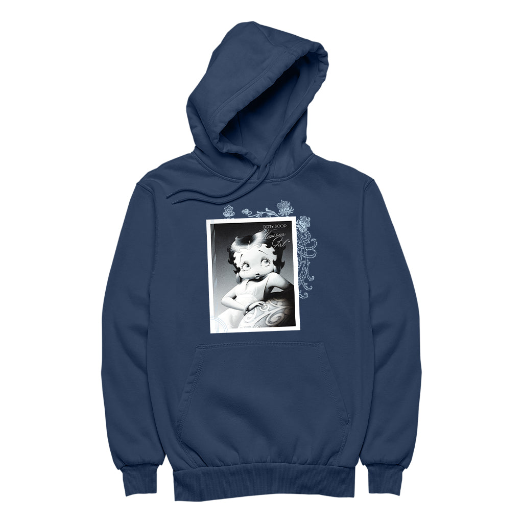 Betty Boop Pose Glamour Girl Men's Hooded Sweatshirt
