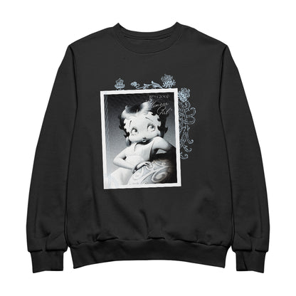 Betty Boop Pose Glamour Girl Men's Sweatshirt