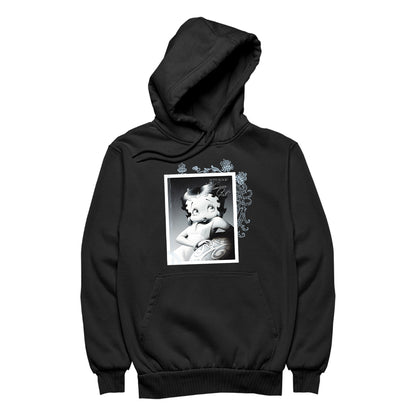Betty Boop Pose Glamour Girl Women's Hooded Sweatshirt