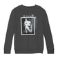 Betty Boop Floral Frame Glamour Girl Kids Sweatshirt