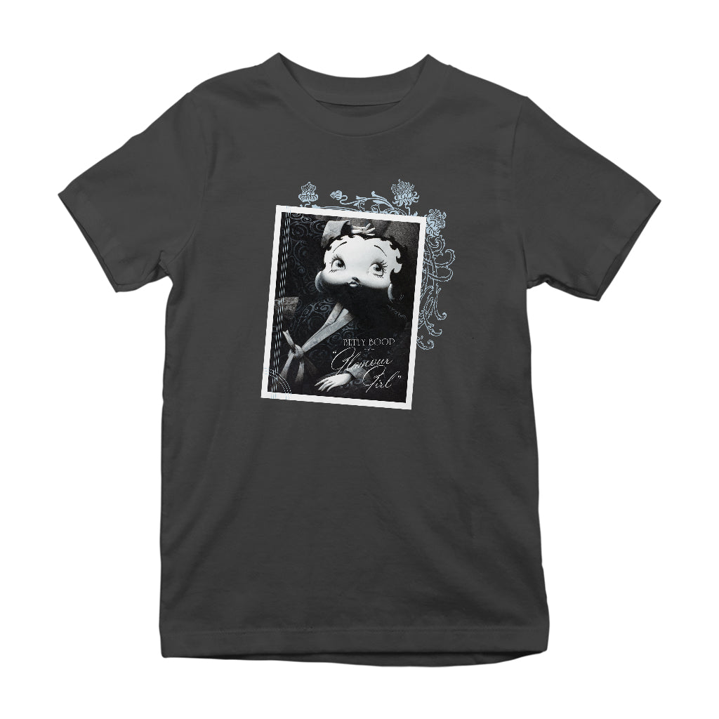 Betty Boop Reclining Glamour Girl Kids T-Shirt