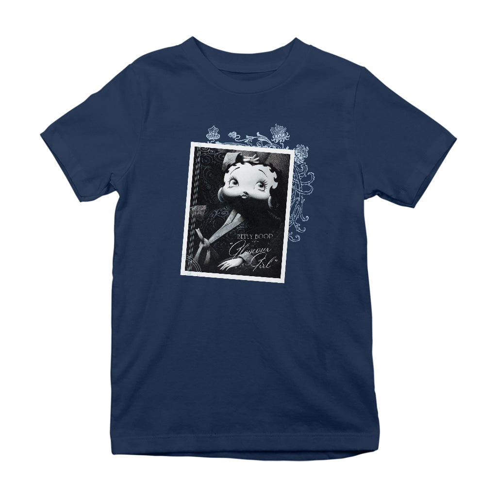 Betty Boop Reclining Glamour Girl Kids T-Shirt