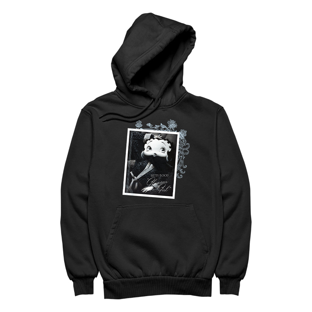 Betty Boop Reclining Glamour Girl Men's Hooded Sweatshirt