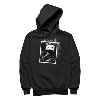 Betty Boop Reclining Glamour Girl Men's Hooded Sweatshirt