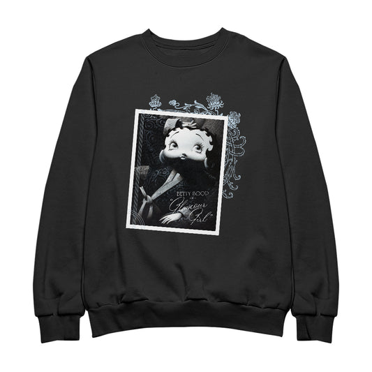 Betty Boop Reclining Glamour Girl Men's Sweatshirt
