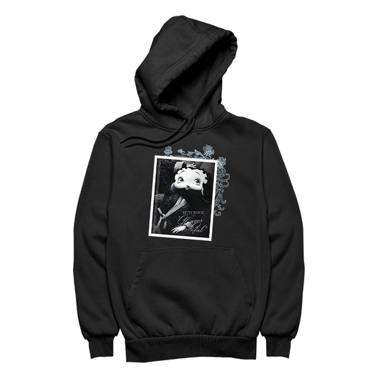 Betty Boop Reclining Glamour Girl Women's Hooded Sweatshirt