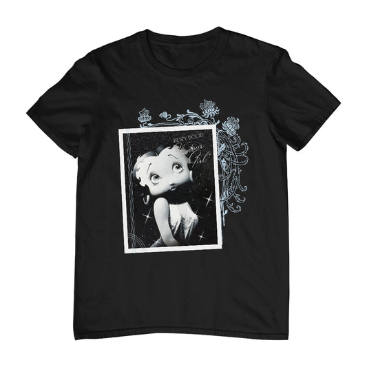 Betty Boop Sparkle Portrait Glamour Girl Men's T-Shirt