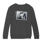 Betty Boop Leaning Portrait Glamour Girl Kids Sweatshirt