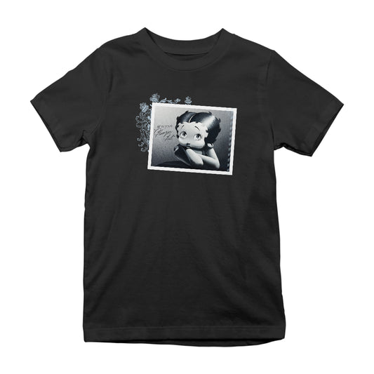 Betty Boop Leaning Portrait Glamour Girl Kids T-Shirt