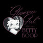 Betty Boop Heart Frame Glamour Girl Men's Hooded Sweatshirt