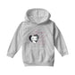Betty Boop Heart Frame Glamour Girl Kids Hooded Sweatshirt