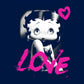 Betty Boop Glamour Heart Love Men's T-Shirt