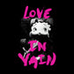 Betty Boop Glamour Love In Vain Men's Hooded Sweatshirt