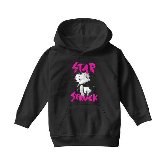 Betty Boop Star Struck Kids Hooded Sweatshirt