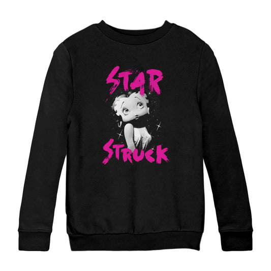 Betty Boop Star Struck Kids Sweatshirt