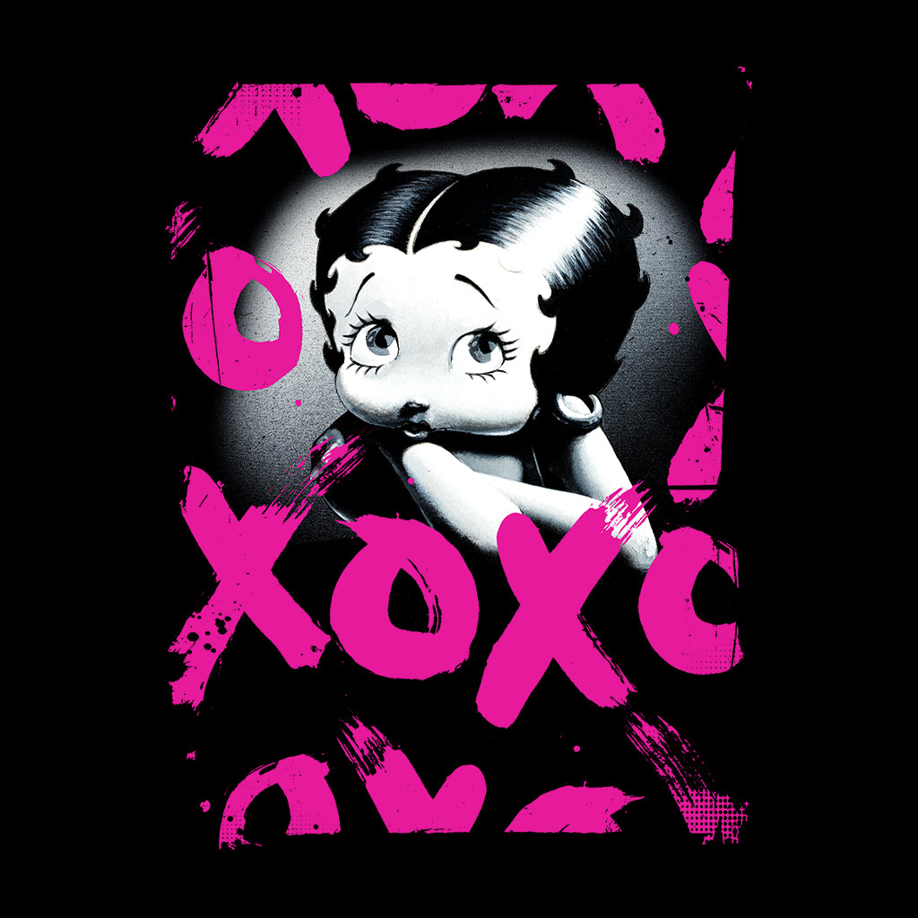 Betty Boop Glamour XOXO Men's Sweatshirt