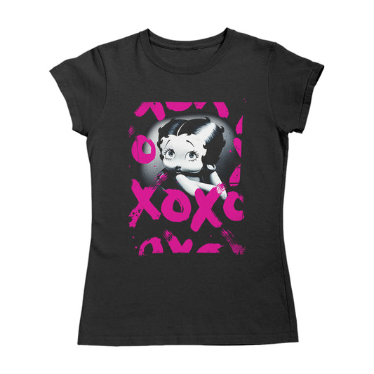 Betty Boop Glamour XOXO Women's T-Shirt