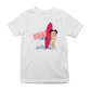 Betty Boop Surf Red Board Kids T-Shirt