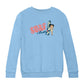Betty Boop Surf Hawaii Floral Board Kids Sweatshirt