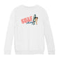 Betty Boop Surf Hawaii Floral Board Kids Sweatshirt
