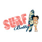 Betty Boop Surf Hawaii Floral Board Kids Sweatshirt