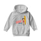 Betty Boop Surf Yellow Board Kids Hooded Sweatshirt