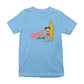Betty Boop Surf Yellow Board Kids T-Shirt