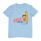 Betty Boop Surf Yellow Board Men's T-Shirt