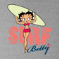 Betty Boop Surf Pale Green Board Women's T-Shirt