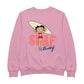 Betty Boop Surf Pale Green Board Women's Sweatshirt