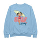 Betty Boop Surf Pale Green Board Women's Sweatshirt